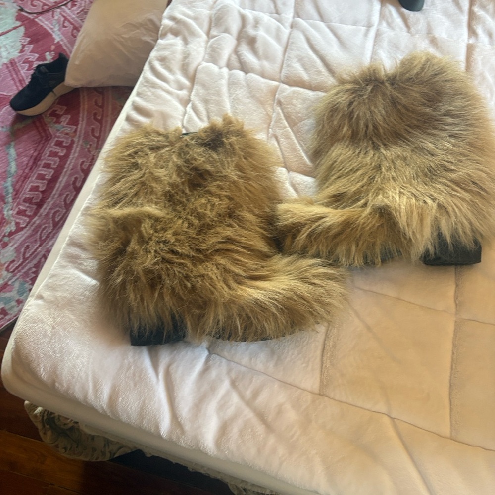 Pajar Tan Faux Fur Boots